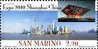 SAN MARINO - ANNO 2009 - EXPO 2010  SHANGAI ** MNH - Unused Stamps
