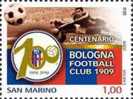 REPUBBLICA DI SAN MARINO - ANNO 2009 - CENTENARIO DEL BOLOGNA FOOTBALL CLUB 1909 - NUOVI ** MNH - Nuovi