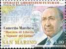 REPUBBLICA DI SAN MARINO - ANNO 2008 - CONCETTO MARCHESI - Maestro Di Libertà E Signore Del Latino - ** MNH - Ungebraucht