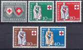 SUISSE - 590/594 - SERIE PRO PATRIA 1957- NEUFS** LUXE MNH - Ongebruikt