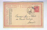 292/12 -  Entier Postal Albert 15 FARCIENNES 1920 à Namur - TB REPIQUAGE Charbonnages De ROTON - FARCIENNES , ... - Postcards 1909-1934