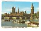 The House Of Parliament With Big Ben And Westminster Bridge,London 1977 - Houses Of Parliament