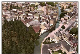 LESSINES-LA DENDRE CANALISEE-VUE AERIENNE-PANORAMA VERS LA GARE - Lessines