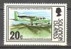 Solomon Islands 1976 SG. 331   20 C. Anniversary Of First Flight To Solomon Islands Aeroplane Britten Normander Islander - Isole Salomone (...-1978)