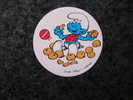 SCHTROUMPFS SMURF   Autocollant    Sticker  Pub Orange SPANIA 1984 - Autocolantes