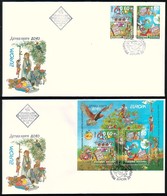 BULGARIA \ BULGARIE - 2010 - Europe-Cept - Les Enfents  - 2 FDC - 2010