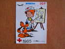 BOULE Et  BILL  N° 2 Autocollant   Stickers  Croix-rouge 1985 Roba - Autocolantes