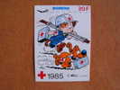 BOULE Et BILL  N° 4 Autocollant   Stickers  Croix-rouge 1985 Roba - Stickers