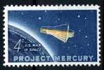 USA 1962 - Scott 1193 MNH - 4c, Project Mercury, Friendship Capsule - Unused Stamps