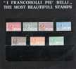ITALIA REGNO ITALY KINGDOM 1926 1928 EFFIGE V.E. III SERIE COMPLETA MNH - Airmail