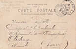 CARTE CACHET POSTE FRANCAISE PORT SAID  CORPS D'ARMEES  INDICE 13 (120 EUROS) - Covers & Documents