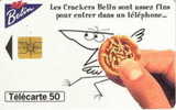 # FRANCE 587 F610 BELIN  CRACKERS 95 50u So3 12.95 Justifié Droite - 1995