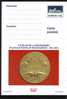 Post Palace Medal 100 Years 1901.Post Card Commemorative 2001 Romania.Edition De Luxe! - Münzen