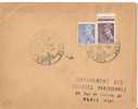 Ny&t  407+413     JOURNEE DU TIMBRE  PARIS     Le   10 OCTOBRE 1943 - Lettres & Documents