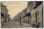 Carte Postale Ancienne Léré - La Grande Rue - Lere