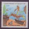 SAINT-PIERE-ET-MIQUELON N° 574** NEUF AVEC CHARNIERE  PLONGEURS, EPAVES, POISSONS - Andere & Zonder Classificatie