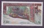 SAINT-PIERE-ET-MIQUELON N° 623** NEUF AVEC CHARNIERE  VITRINE DE NOEL - Altri & Non Classificati