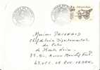 Ny&t  2410  Lettre    JOURNEE DU TIMBRE DOUARNENEZ    Vers  LE PUY    Le 05 AVRIL1986 - Storia Postale