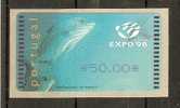 D - PORTUGAL ATM AFINSA 15 - TAXA 50$00, MNH - Automaatzegels [ATM]