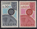 Andorra 1967 Europa 2 Vl  Nuovi Serie Completa - 1967