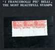 ITALIA REGNO ITALY KINGDOM 1920 ESPRESSO SPECIAL DELIVERY RE VITTORIO EMANUELE III CENT.50 MNH STRISCIA ANGOLO DI FOGLIO - Express Mail