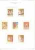 41396)francobolli Ungheria Serie Opere D´arte Di Epoche Diverse Di 7 Valori - Nuovi - Hojas Completas