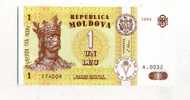 - BILLET MOLDAVIE . 1 L. 1994 - Moldavie