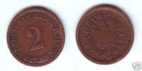 Germany 2 Pfennig 1874 A - 2 Pfennig