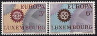 Lussemburgo 1967 Europa 2 Vl  Nuovi Serie Completa - 1967
