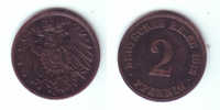 Germany 2 Pfennig 1912 J - 2 Pfennig