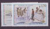 SAINT-PIERRE-ET-MIQUELON N°672/73** NEUF SANS CHARNIERE  LE TRAVAIL DE LA GLACE - Andere & Zonder Classificatie