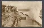 United Kingdom PPC England Sussex Rough Sea At Rottingdean, Brighton Wardell´s Real Photo - Otros & Sin Clasificación