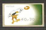 D - PORTUGAL ATM AFINSA 27A -  TAXA 0,30€,  PRETO, MNH - Machine Labels [ATM]