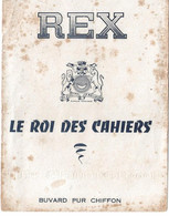 Buvard Rex Le Roi Des Cahiers - Papelería