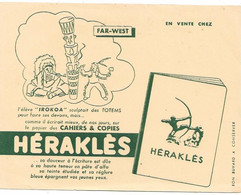 Buvard Herakles Far West - Cartoleria