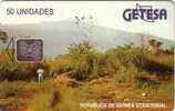 GUINEE EQUATORIALE 50U SC5 PAYSAGE N° 42076 TGE RARE - Guinea Equatoriale