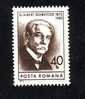 Romania  1974,doctor, Musician, Physicist;  Albert Schweitzer ** MNH. - Albert Schweitzer