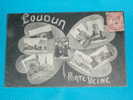 86) Loudun - Multivues ( Treffle à Quatre Feuilles - Porte Veine ) - Année 1905 - EDIT - - Loudun