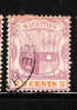 Mauritius 1895-1904 Coat Of Arms 2c Used - Maurice (1968-...)