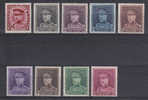 Nr 317/324 *, Cote = 110 € (X21269) - 1931-1934 Quepis