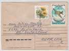 USSR Cover Sent To Germany 22-1-1986 With FLOWER And Aeroplane Stamps - Covers & Documents