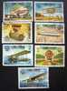 Montgolfier - S.Tome E Principe - AIR TRANSPORT - 1983 - Set Of 7 - Airships