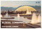 Depliant 8 CPM - Queen Elisabeth Paek - Bloedel Conservatory - Vancouver - Canada  (11068) - Cartes Modernes