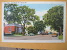 Jessup Ga-- Post Office & Cherry Street  Linen - Other & Unclassified