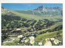 VALMOREL -  Vue Générale De La Station, En Fond, La Pointe Du Grand Niélard - Valmorel