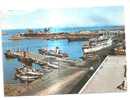 42333)cartolina Illustratoria Civitavecchia - Il Porto E Panorama - Civitavecchia