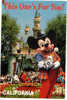 Disneyworld : This One'sfor You - California - Disneyworld