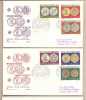 SMOM - 2 Buste FDC Con Serie Completa: Antiche Monete Dell´Ordine - 1° Serie - 1970 - Coins