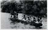 A NATIVE CANOE ON THE ZAMBEZI RIVER RP - Sambia