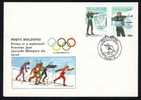 Moldova Moldavie 1994 Olympic Games Lillehamer  FDC . - Hiver 1994: Lillehammer